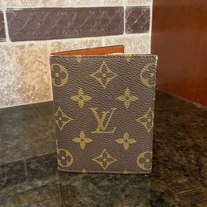 Louis Vuitton note pad holder